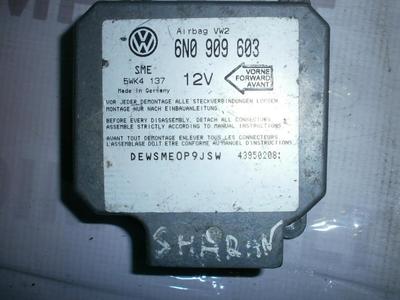 Steuergerät ECU Modul Airbag steuergerät Volkswagen  Sharan, 7M 1995.09 - 2000.04