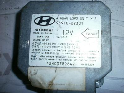 Steuergerät ECU Modul Airbag steuergerät Hyundai  Accent, 1994.10 - 2000.01