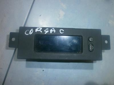 Dashboard Radio Display (Clock,Info Monitor,BORD COMPUTER) Opel  Corsa, C 2000.09 - 2006.07