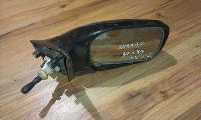 Exterior Door mirror (wing mirror) right side Nissan  Sunny, B13 1990.07 - 1995.05