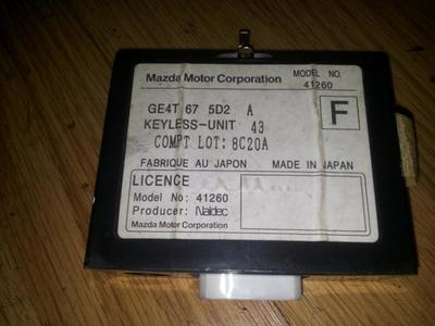 Other computers Mazda  626, 1997.04 - 2002.10