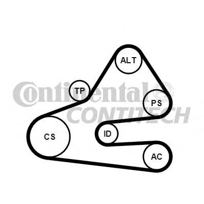 vw crafter alternator belt